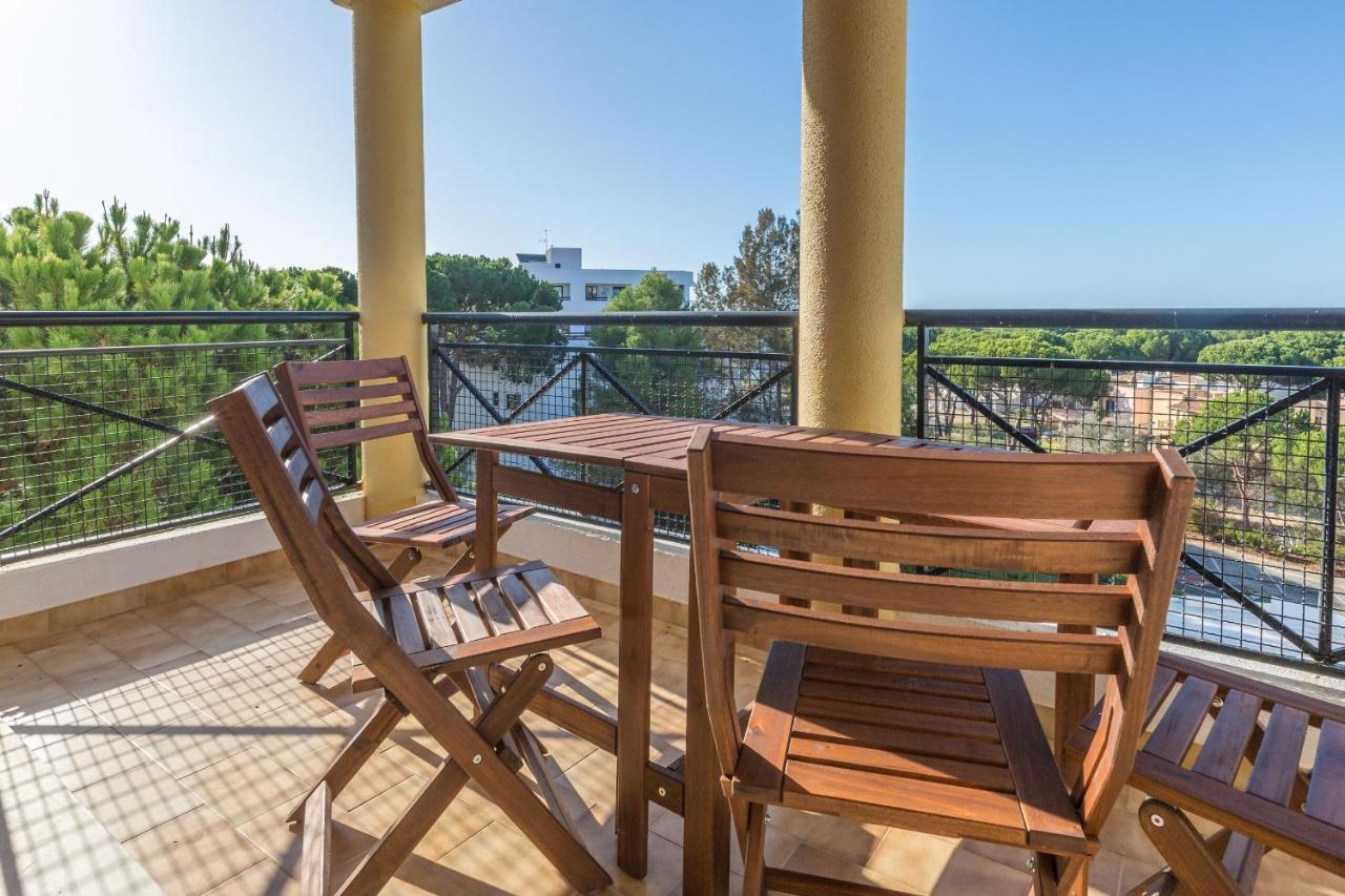 Modern Top Floor Apartment 60M2 - Balcony With Pool & Sea View - Vilamoura Bagian luar foto